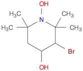 4-Piperidinol, 3-bromo-1-hydroxy-2,2,6,6-tetramethyl-