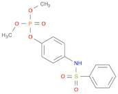 Phosphoric acid, dimethyl 4-[(phenylsulfonyl)amino]phenyl ester