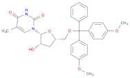 2,4(1H,3H)-Pyrimidinedione, 1-[5-O-[bis(4-methoxyphenyl)phenylmethyl]-3-deoxy-β-D-threo-pentofuran…