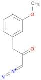 2-Propanone, 1-diazo-3-(3-methoxyphenyl)-