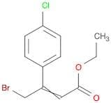 2-Butenoic acid, 4-bromo-3-(4-chlorophenyl)-, ethyl ester