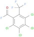 Benzoyl fluoride, 2,3,4,5-tetrachloro-6-(trifluoromethyl)-