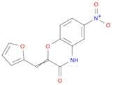 2H-1,4-Benzoxazin-3(4H)-one, 2-(2-furanylmethylene)-6-nitro-