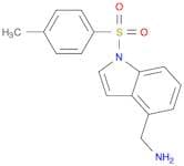 1H-Indole-4-methanamine, 1-[(4-methylphenyl)sulfonyl]-