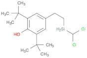 Phenol, 4-[2-(dichloromethylsilyl)ethyl]-2,6-bis(1,1-dimethylethyl)-