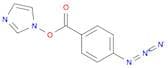 Benzoic acid, 4-azido-, 1H-imidazol-1-yl ester