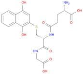 Glycine, L-γ-glutamyl-S-(1,4-dihydroxy-2-naphthalenyl)-L-cysteinyl-