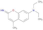 2H-1-Benzopyran-7-amine, N,N-diethyl-2-imino-4-methyl-