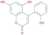 2H-1-Benzopyran-2-one, 5,7-dihydroxy-4-(2-hydroxyphenyl)-