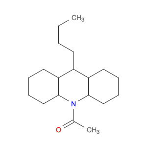 Ethanone, 1-(9-butyldodecahydro-10(1H)-acridinyl)-