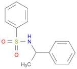 Benzenesulfonamide, N-(1-phenylethyl)-