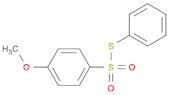 Benzenesulfonothioic acid, 4-methoxy-, S-phenyl ester