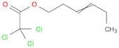 Acetic acid, 2,2,2-trichloro-, 3-hexen-1-yl ester