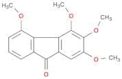 9H-Fluoren-9-one, 2,3,4,5-tetramethoxy-