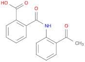 Benzoic acid, 2-[[(2-acetylphenyl)amino]carbonyl]-