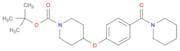 4-[4-(Piperidine-1-carbonyl)-phenoxy]-piperidine-1-carboxylic acid tert-butyl ester
