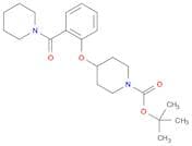 tert-Butyl 4-(2-(piperidine-1-carbonyl)phenoxy)piperidine-1-carboxylate