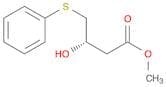 Butanoic acid, 3-hydroxy-4-(phenylthio)-, methyl ester, (S)- (9CI)