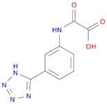 ACETIC ACID, 2-OXO-2-[[3-(2H-TETRAZOL-5-YL)PHENYL]AMINO]-