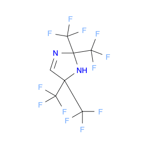 1H-Imidazole, 2,5-dihydro-2,2,5,5-tetrakis(trifluoromethyl)-