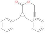 2-Cyclopropene-1-carboxylic acid, 2,3-diphenyl-, 2-propyn-1-yl ester