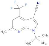 1-(tert-Butyl)-6-methyl-4-(trifluoromethyl)-1H-pyrrolo[2,3-b]pyridine-3-carbonitrile