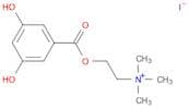 Ethanaminium, 2-[(3,5-dihydroxybenzoyl)oxy]-N,N,N-trimethyl-, iodide (1:1)