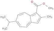 1-Azulenecarboxylic acid, 2-methyl-6-(1-methylethyl)-, methyl ester