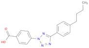 Benzoic acid, 4-[5-(4-butylphenyl)-2H-tetrazol-2-yl]-