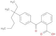 Benzoic acid, 2-[4-(1-ethyl-1-methylpentyl)benzoyl]-