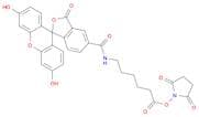Spiro[isobenzofuran-1(3H),9'-[9H]xanthene]-ar-carboxamide, N-[6-[(2,5-dioxo-1-pyrrolidinyl)oxy]-6-…