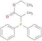 Propanoic acid, 2-(diphenylphosphino)-, ethyl ester