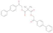 Propanedioic acid, dimethyl-, bis(2-[1,1'-biphenyl]-4-yl-2-oxoethyl) ester (9CI)