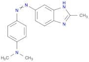 Benzenamine, N,N-dimethyl-4-[2-(2-methyl-1H-benzimidazol-6-yl)diazenyl]-