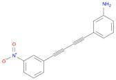 Benzenamine, 3-[4-(3-nitrophenyl)-1,3-butadiyn-1-yl]-