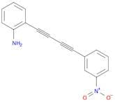 Benzenamine, 2-[4-(3-nitrophenyl)-1,3-butadiyn-1-yl]-
