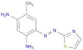 1,3-Benzenediamine, 4-methyl-6-[2-(2-thiazolyl)diazenyl]-