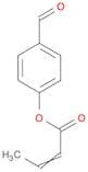 2-Butenoic acid, 4-formylphenyl ester