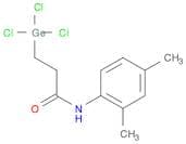 Propanamide, N-(2,4-dimethylphenyl)-3-(trichlorogermyl)-