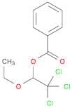 Ethanol, 2,2,2-trichloro-1-ethoxy-, 1-benzoate