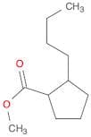Cyclopentanecarboxylic acid, 2-butyl-, methyl ester