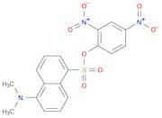 1-Naphthalenesulfonic acid, 5-(dimethylamino)-, 2,4-dinitrophenyl ester
