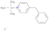 Pyridinium, 4-(phenylmethyl)-1-(trimethylsilyl)-, iodide (1:1)