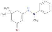 2-Cyclohexen-1-one, 5,5-dimethyl-3-(2-methyl-2-phenylhydrazinyl)-