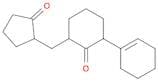 Cyclohexanone, 2-(1-cyclohexen-1-yl)-6-[(2-oxocyclopentyl)methyl]-
