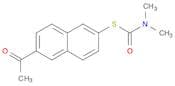 Carbamothioic acid, dimethyl-, S-(6-acetyl-2-naphthalenyl) ester (9CI)