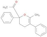 Ethanone, 1-(3,4-dihydro-6-methyl-2,5-diphenyl-2H-pyran-2-yl)-