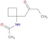Acetamide, N-[1-(2-oxobutyl)cyclobutyl]-