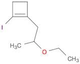 Cyclobutene, 1-(2-ethoxypropyl)-2-iodo-