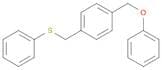 Benzene, 1-(phenoxymethyl)-4-[(phenylthio)methyl]-